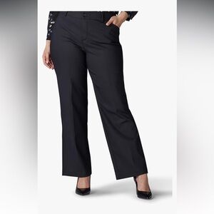 Lee Women's 22W Petite Ultra Lux Comfort with Flex Motion Trouser Pant​